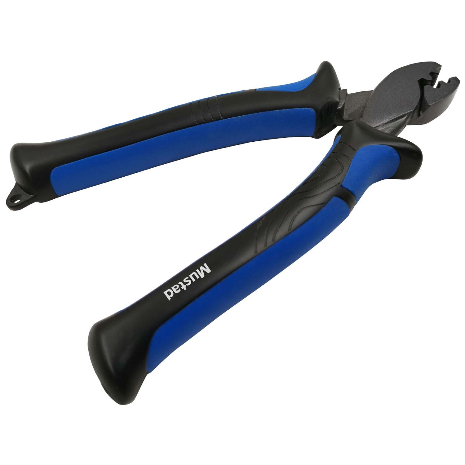 MT109 MUSTAD KLIJEŠTA CRIMPING PLIERS HI CARBON STEEL 5.5'' BLUE