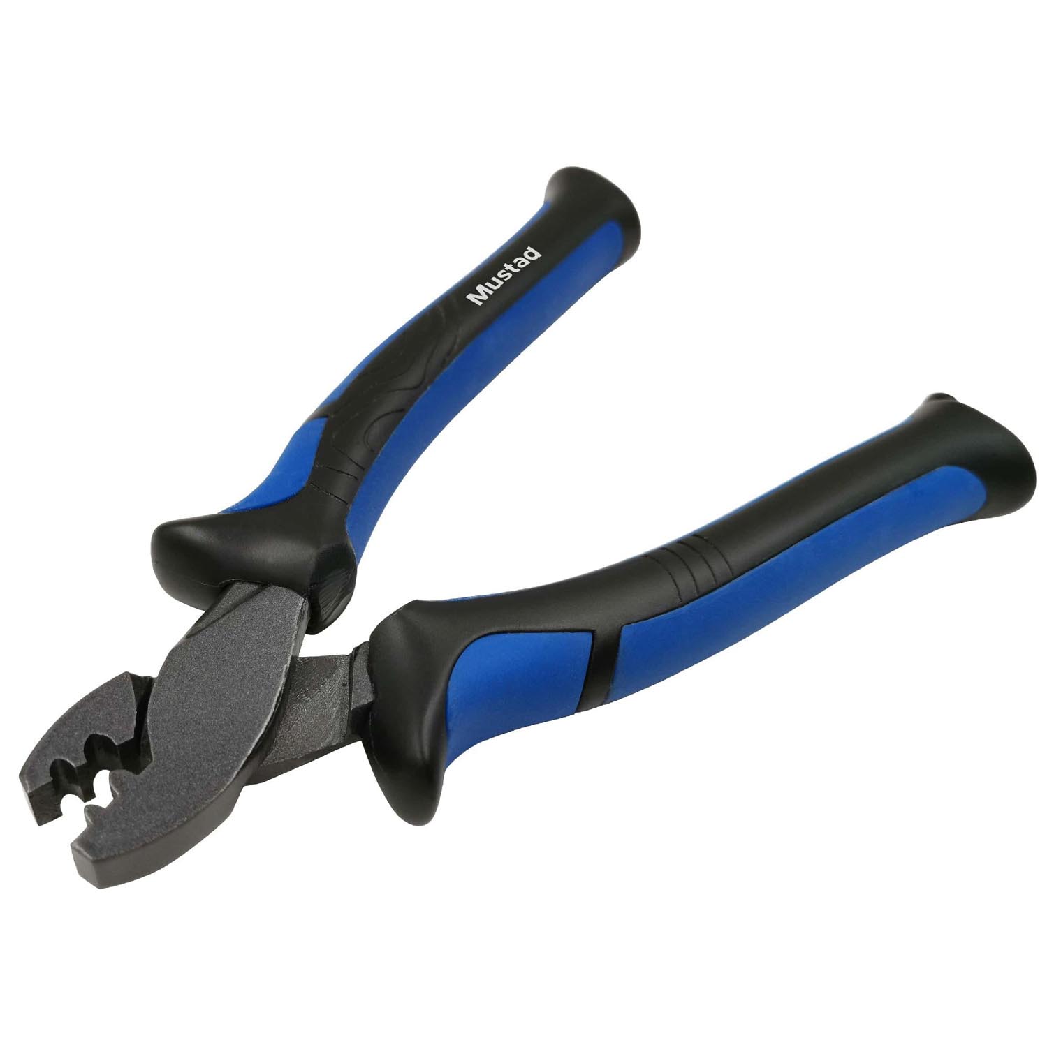 MT109 MUSTAD KLIJEŠTA CRIMPING PLIERS HI CARBON STEEL 5.5'' BLUE