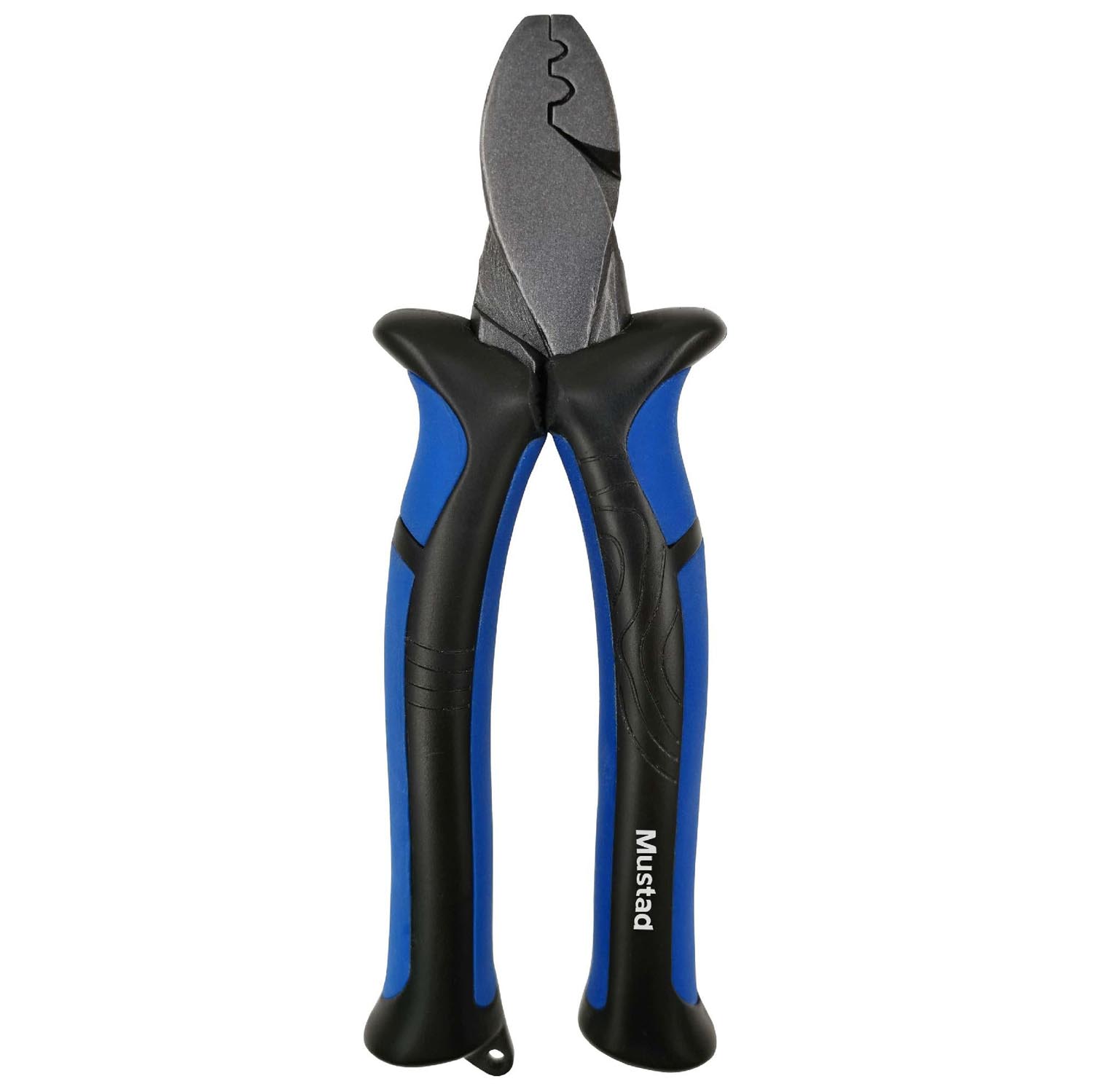 MT109 MUSTAD KLIJEŠTA CRIMPING PLIERS HI CARBON STEEL 5.5'' BLUE