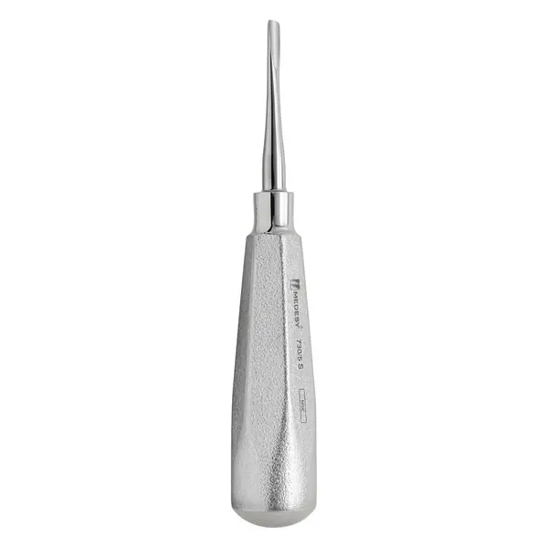 730/5S Podizač korijena Lussatore, ravni, inox drška, 5 mm