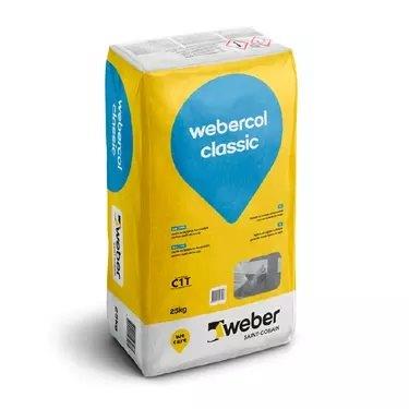LK1 vreća WEBER Ljepilo za keramiku col classic unutarnje 25/1 C1T