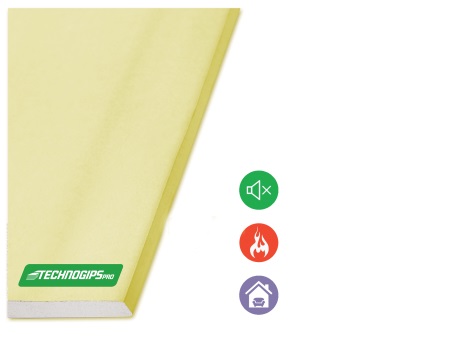 TG000054 Gips ploča TECHNOGIPS AF Sound Comfort Extra 12,5/1200/2000 (2,4 m2/kom)