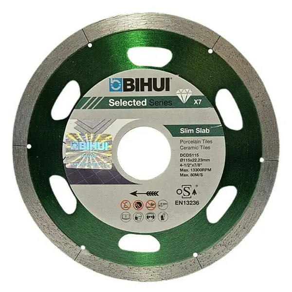 47814 A-BIHUI dijamantna rezna ploča B-slim 115x1,0mm