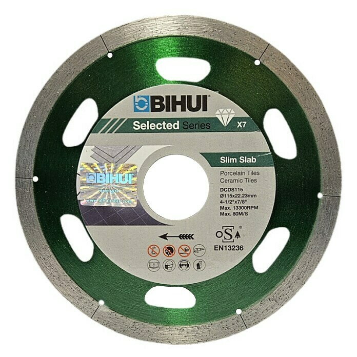 47814 A-BIHUI dijamantna rezna ploča B-slim 115x1,0mm
