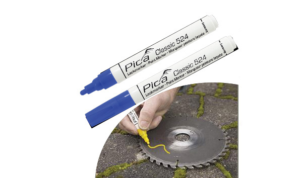 PICA Marker industrijski lak 2-4mm žuti 524/44