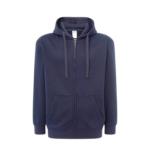 Majica s kapuljačom i zatvaračem, unisex, plava