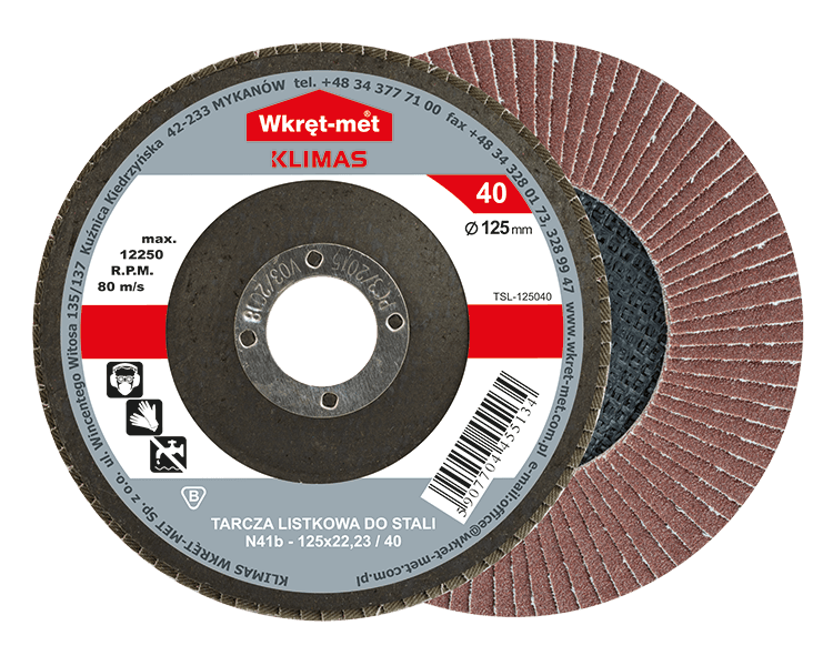 TSS-23068 W Brusna ploča - čelik, 230x6,8x22mm