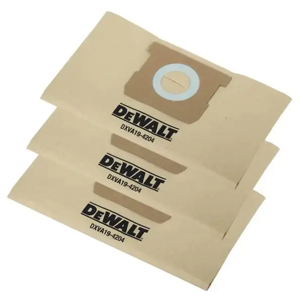 DeWALT Vrećice za prašinu 3 kom za 20-30 L, AT-DXVA19-4204