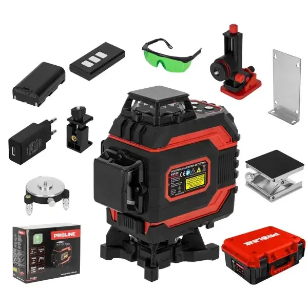 PROLINE Laser zeleni 4 zrake, 25M, 360°