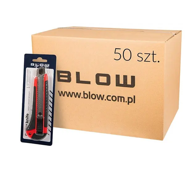R - Skalpel metalni crveni 18mm