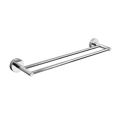 60-12 52 UNO  DRŽAČ RUČNIKA  50CM  CHROME - DVOSTRUKI
