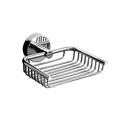 60-13 03 UNO  DRŽAČ SAPUNA-KOŠARICA  CHROME 13x13x5,5cm