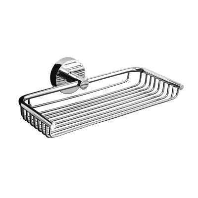 60-13 04 UNO  DRŽAČ SAPUNA-KOŠARICA  CHROME 23x13x5,5cm