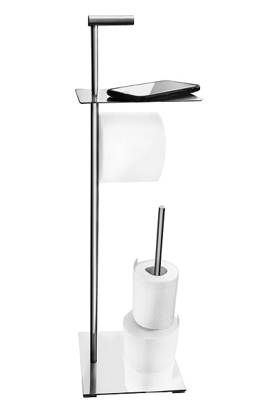 60-96 62 EXTRA SAMOSTOJEĆI DRŽAČ WC PAPIRA CHROME