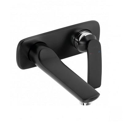 BALANCE PODŽBUKNA MJEŠ.ZA UMIVAONIK izljev 185mm MATT BLACK