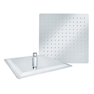 TUŠ RUŽA KVADRATNA 300x300mm- INOX