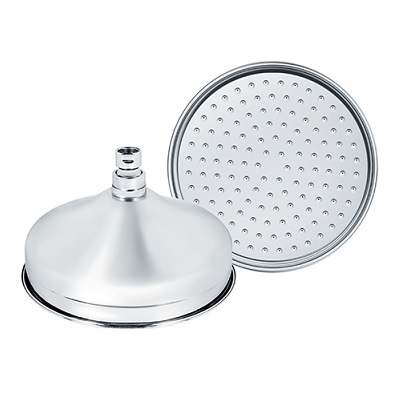 TUŠ RUŽA ZA USPONSKI TUŠ 1/2" NOSTALGIJA INOX d.210mm