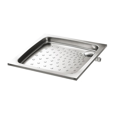 26-SLSN 07 INOX TUŠ KADA SA SIFONOM 800x800x65mm