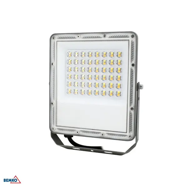 C64-LFP-050DG-CCT BEMKO REFLEKTOR LED SMD  50W 3CCT 4500lm PRAJNA IP65 SIVI