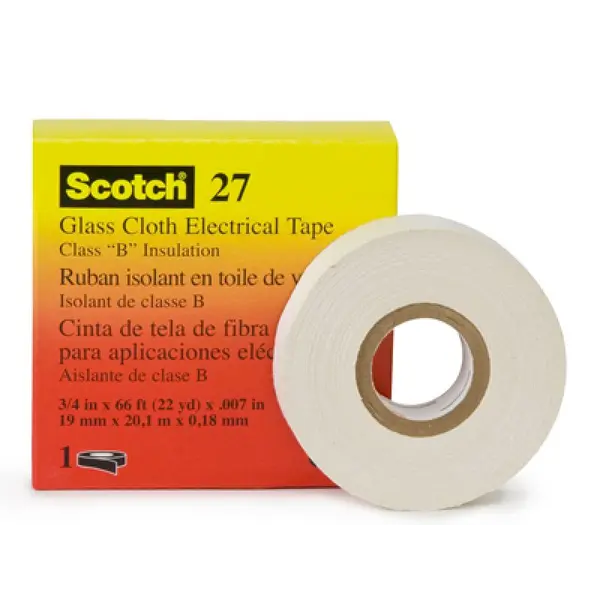 3M Scotch 27 3M Scotch 27 - staklena ojačana elektro traka 19 mm x 55 m
