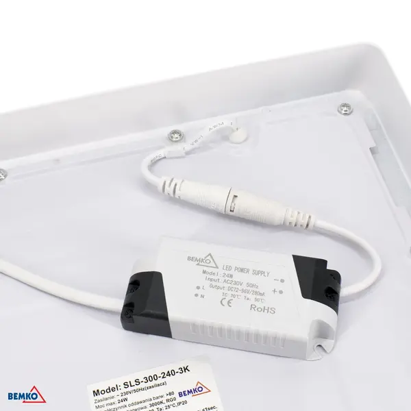 C39-SLS-300-240-4K Bemko LED panel TALAR SLR 24W 4000K IP20 kvadratni nadgradni