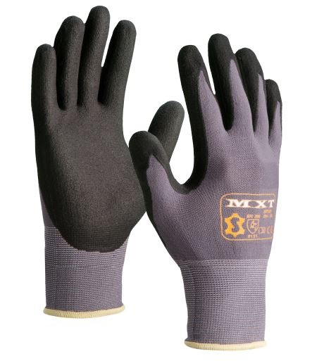 5072 MF-XL RUKAVICA K S NITRILNIM PREMAZOM SIVA XL