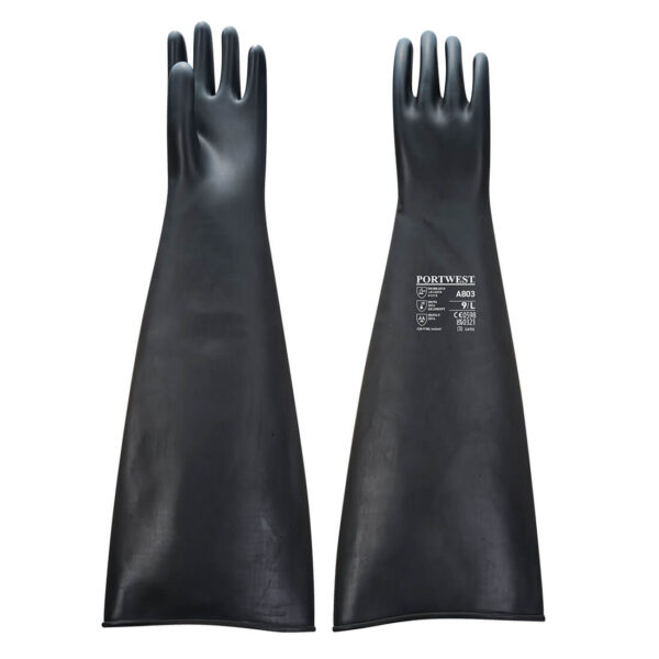 RUKAVICA DUGA GUMENA HEAVYWEIGHT LATEX RUBBER A803