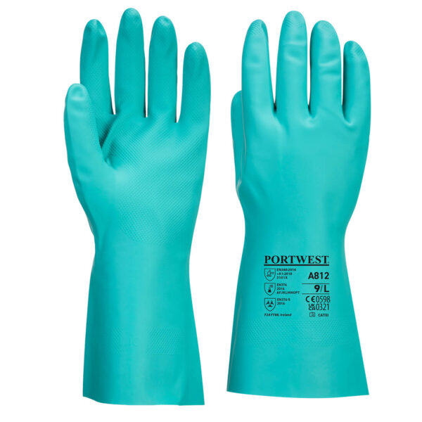 RUKAVICA DUGA NITRIL NITROSAFE PLUS CHEMICAL A812