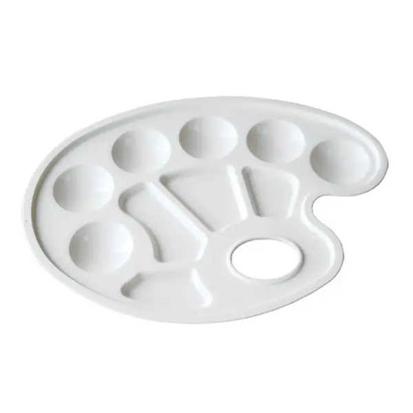 12473-EC Paleta za slikanje ovalna bijela 505-P 54285 P24/240