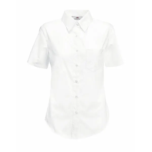 213670-EC Košulja FOL KR 115g Lady fit Poplin Shirt bijela S  P12 NETTO