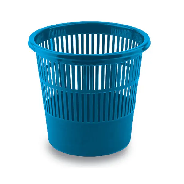 221098-EC Koš za smeće pvc ARK 1238 mrežasti plavi P60