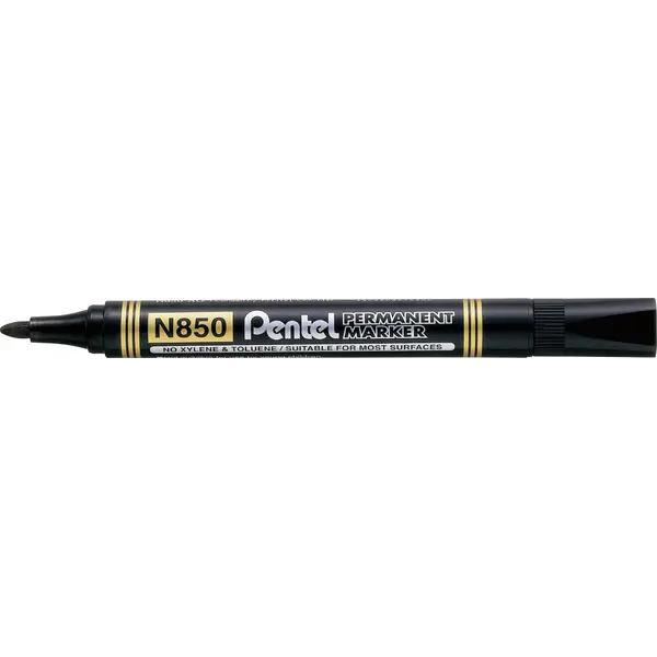 223523-EC Marker perm. PENTEL N850-A crni okrugli vrh P12/576