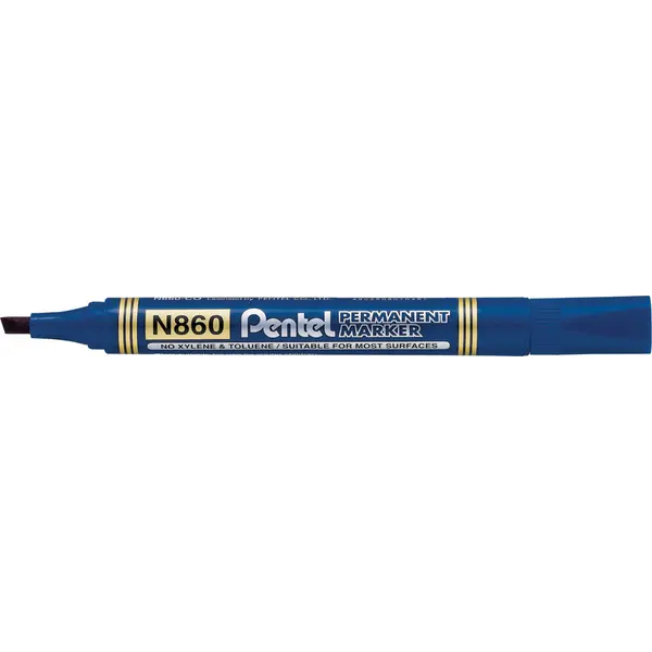 223528-EC Marker perm. PENTEL N860-C plavi kosi vrh P12/576