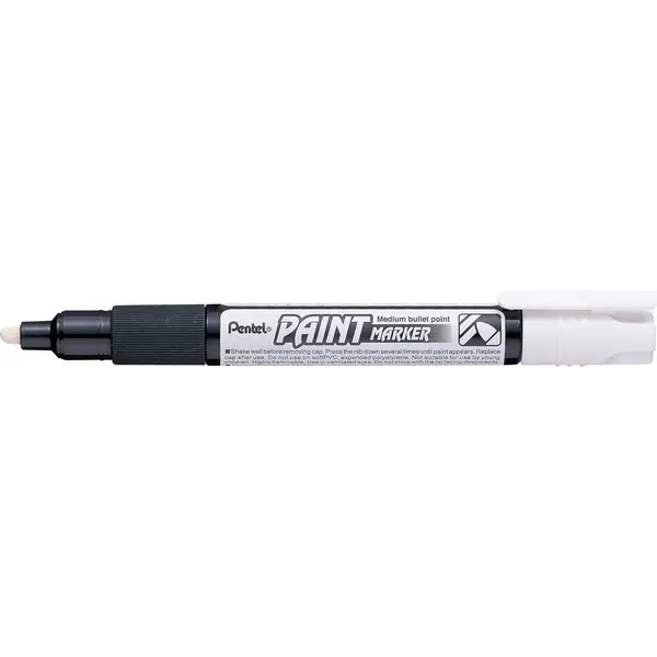 223540-EC Marker perm. PENTEL MMP20-W bijeli okrugli vrh P12/288