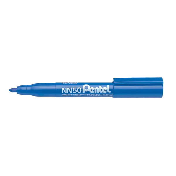 223857-EC Marker perm. PENTEL NN50-C plavi okrugli vrh P12/480