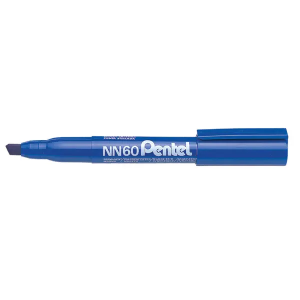 223993-EC Marker perm. PENTEL NN60-C plavi ravni vrh P12/480