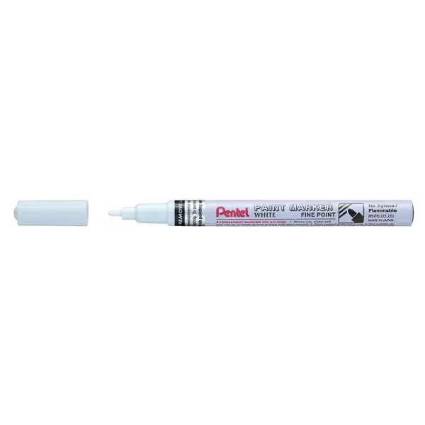 225890-EC Marker perm. PENTEL MSP10-W bijeli okrugli vrh P12/576
