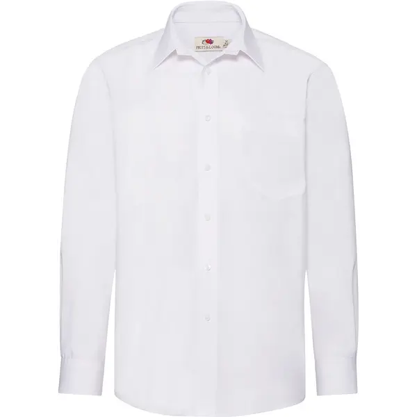 229169-EC Košulja FOL DR 115g Poplin Shirt bijela S P12 NETTO