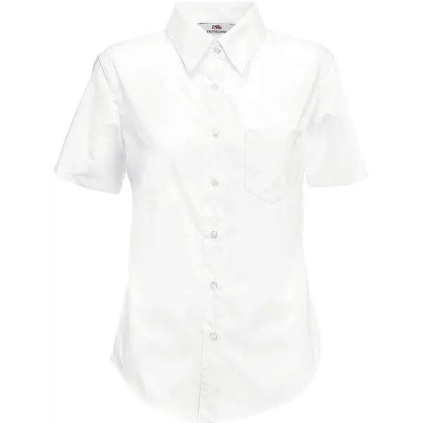 229171-EC Košulja FOL KR 115g Lady fit Poplin Shirt bijela XS P12 NETTO