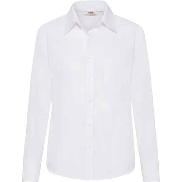 229174-EC Košulja FOL DR 135g Lady fit Poplin Shirt bijela XL P12 NETTO