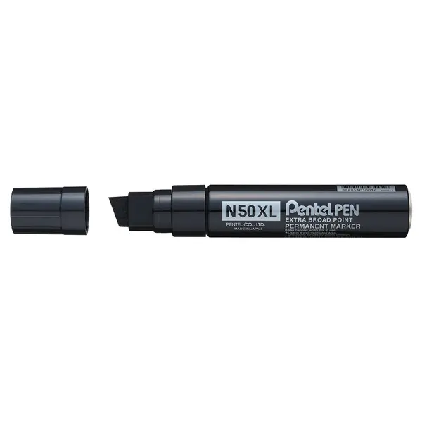 230726-EC Marker perm. PENTEL N50XL-A crni kosi vrh P6/180