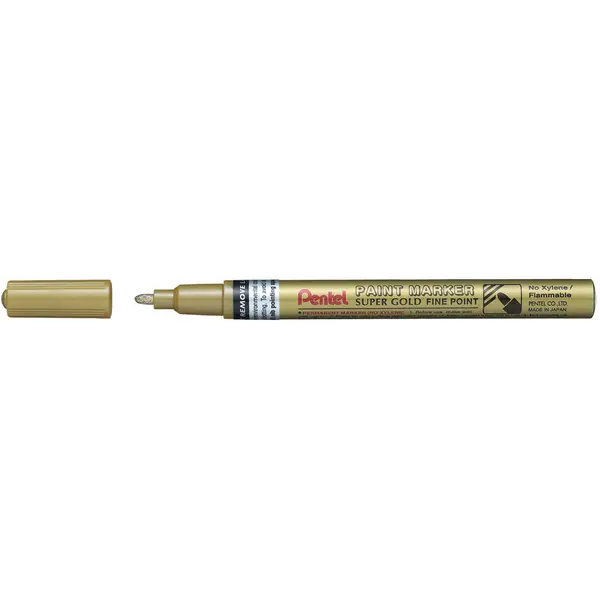230985-EC Marker perm. PENTEL MSP10-X zlatni okrugli vrh P12/576