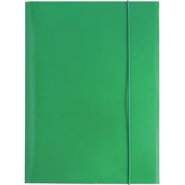 231449-EC Fascikl kartonski/lak s gumicom A4 400gr OPTIMA zeleni 60583 P50