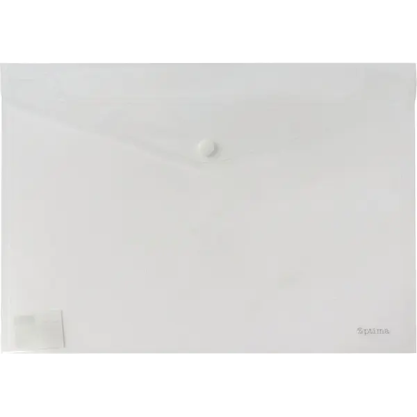231470-EC Mapa s drukerom A4 OPTIMA transparent bijela 20369A P12/480/960