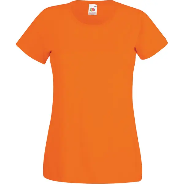 232760-EC Majica FOL T-shirt KR Lady-fit Valeuw. new 165g narančasta XS P72