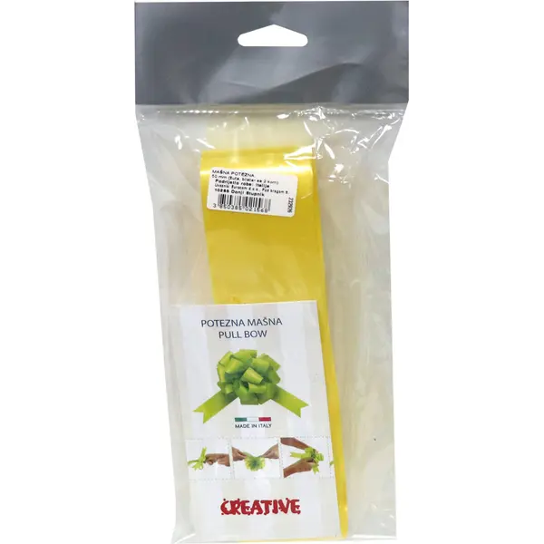 232926-EC Mašna potezna 50mm mat žuta, 2 kom, bls P50/100 NETTO