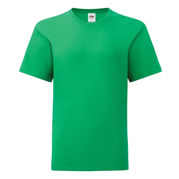 235154-EC Majica FOL dj. ICONIC Ringspun T KR 150g zelena kelly g. 3/4 P72 NETTO