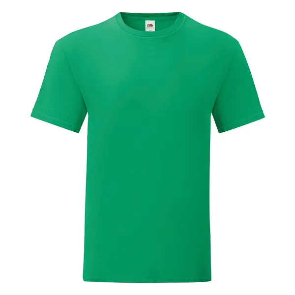 235320-EC Majica FOL T-shirt KR ICONIC Ringspun 150g kelly g. zelena S P72 NETTO