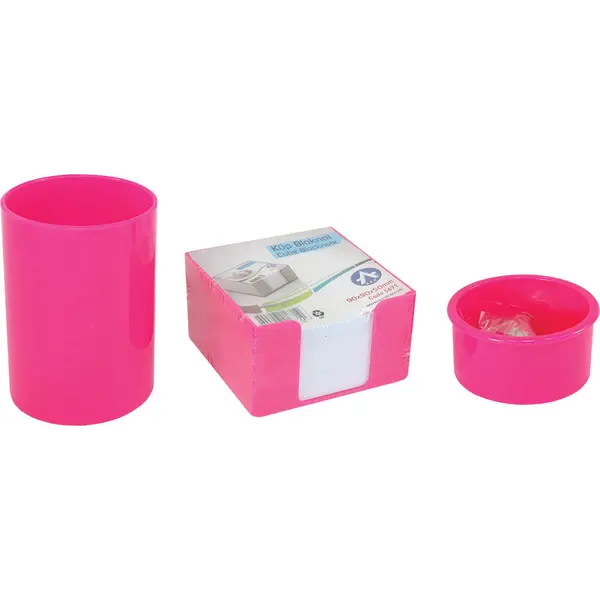 237210-EC Set uredski ARK Neo 3/1 pvc rozi P24 NETTO