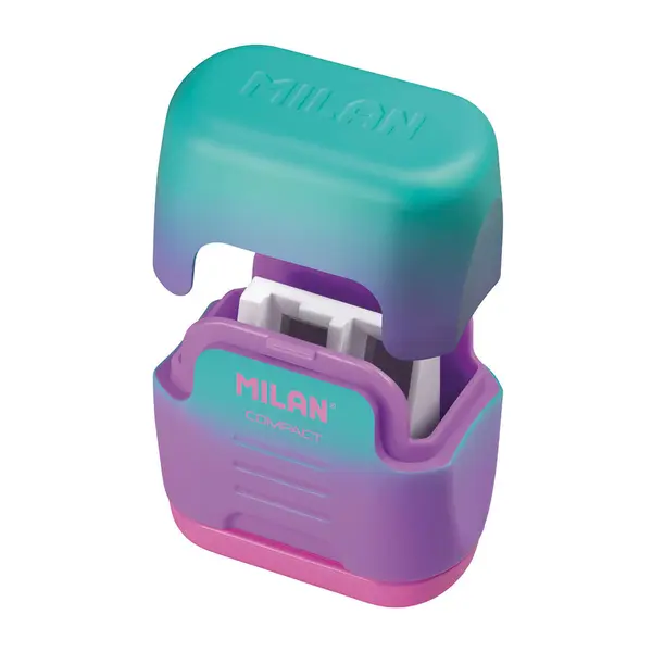 237997-EC Šiljilo plastično 2 rupe MILAN Compact Sunset sort display P24/288